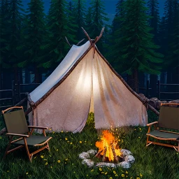 Forest Camping Survival Sim 3D 아이콘